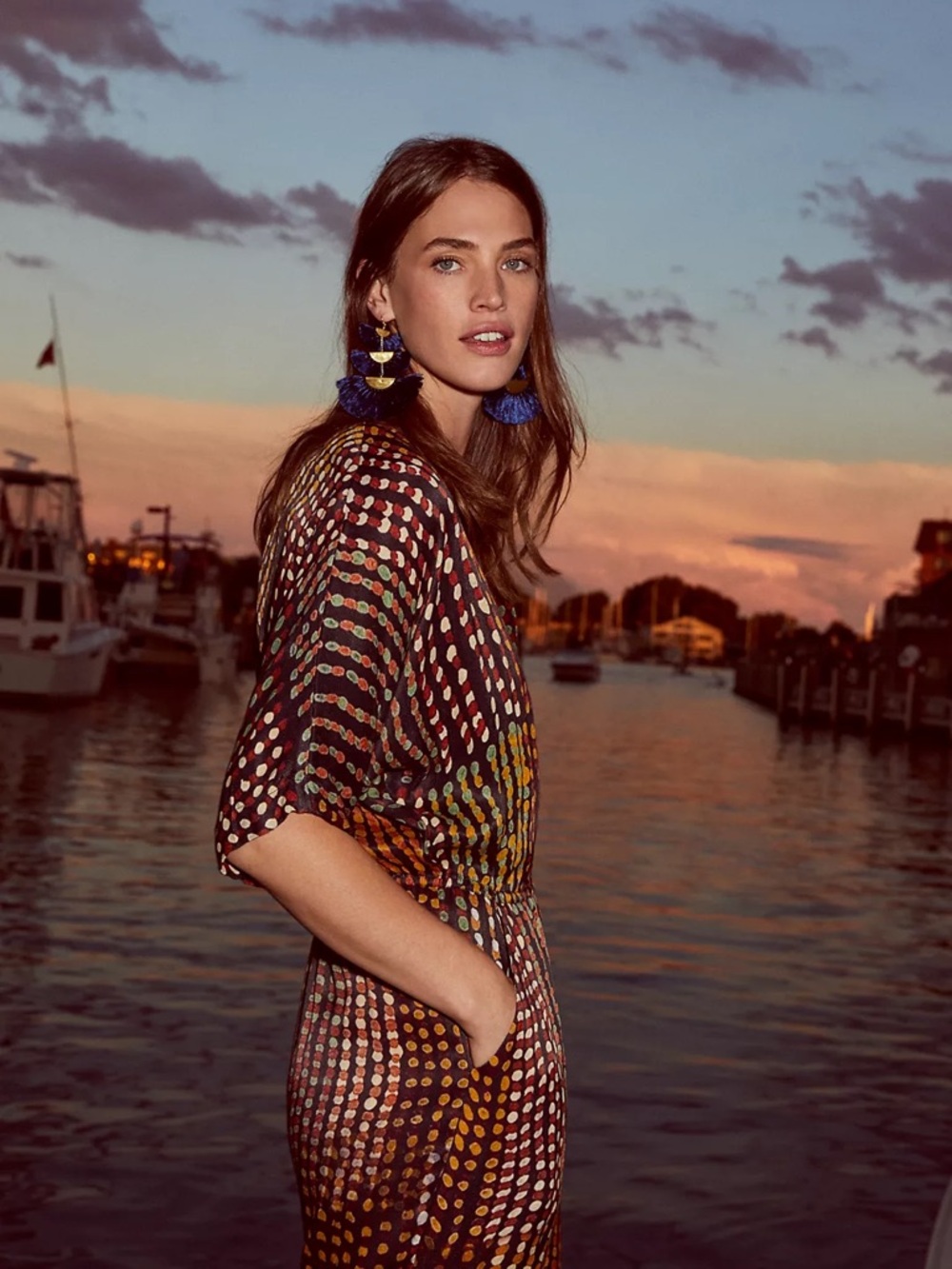 Anthropologie Lenka Printed Jumpsuit